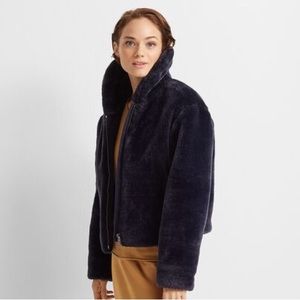 Club Monaco Faux Fur Teddy Jacket